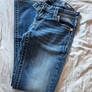 Classic Miss Me Blue Denim Jeans